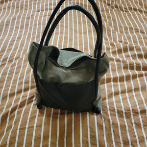 Topshop suede tote